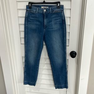 Amo Audrey jeans from Anthropologie in starlight wash